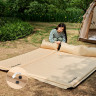 Коврик c подушкой самонадувной NATUREHIKE CNK2300DZ014 D01 бежевый 3см 6976507663397